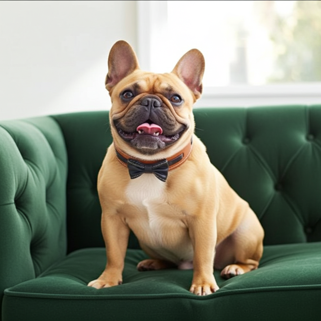 The "Bowtie" collar brown
