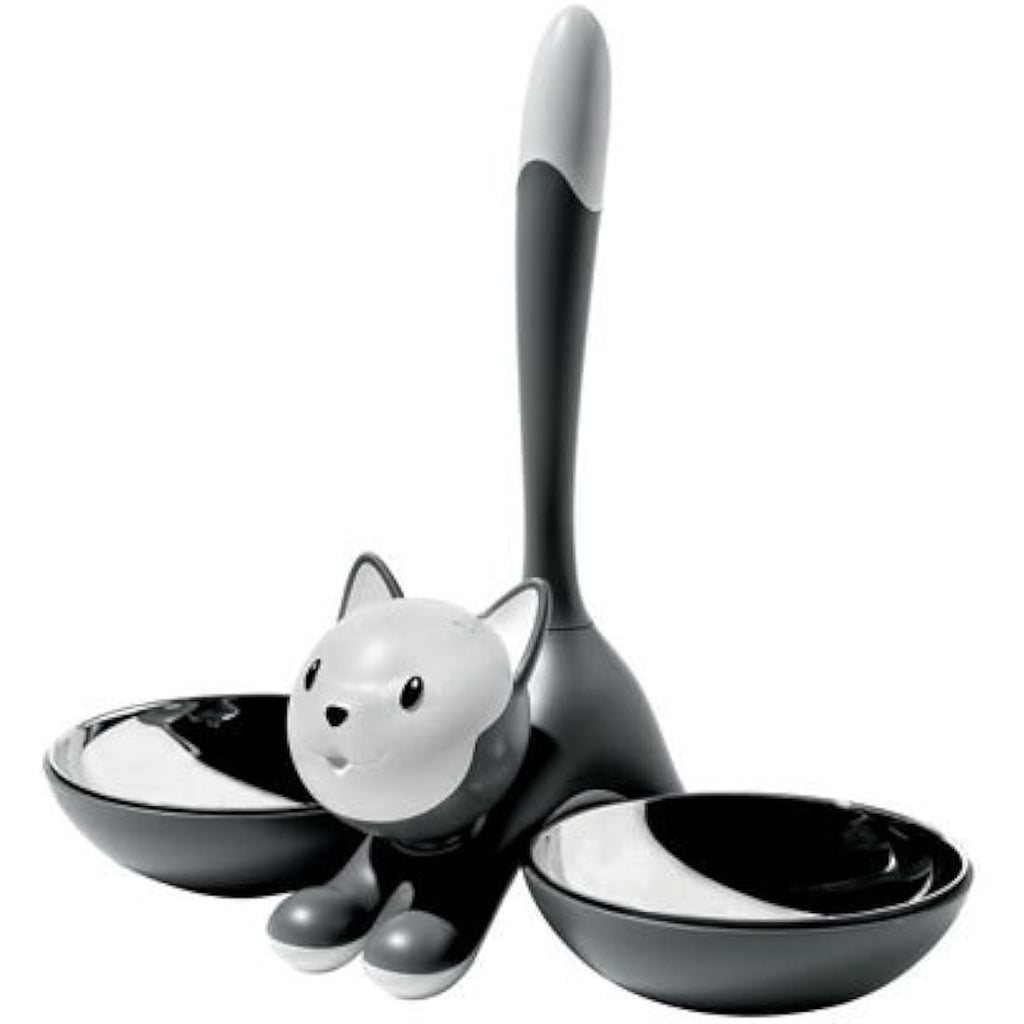 Alessi Tigrito — Ciotola di Design per Gatti | Nero