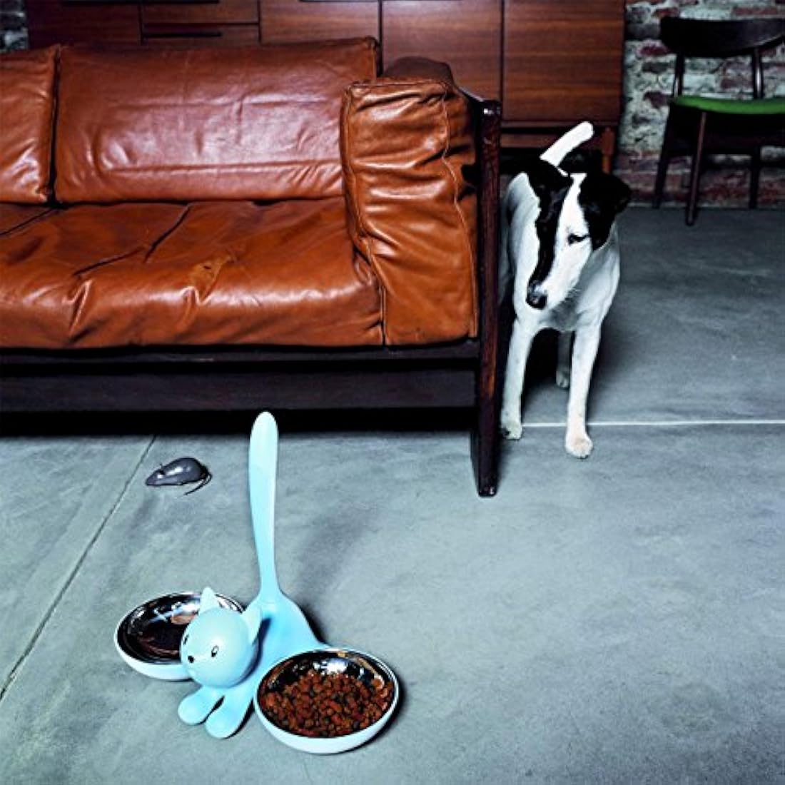 Alessi Tigrito — Ciotola di Design per Gatti | Nero