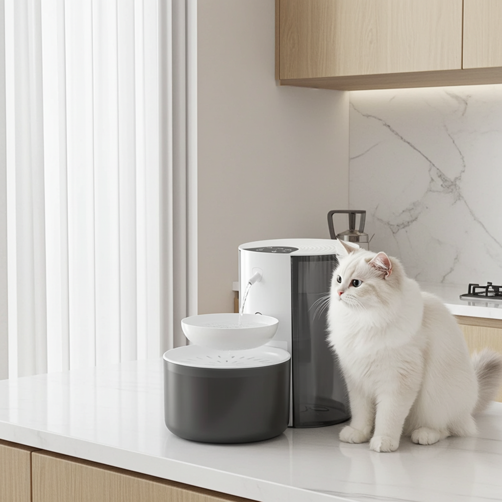 Fontana d'Acqua Smart per Gatti 3L - USB & Batteria | Smart Cat Water Fountain 3L