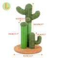 Albero Tiragraffi per Gatti a Forma di Cactus | Cactus Cat Tree Toy