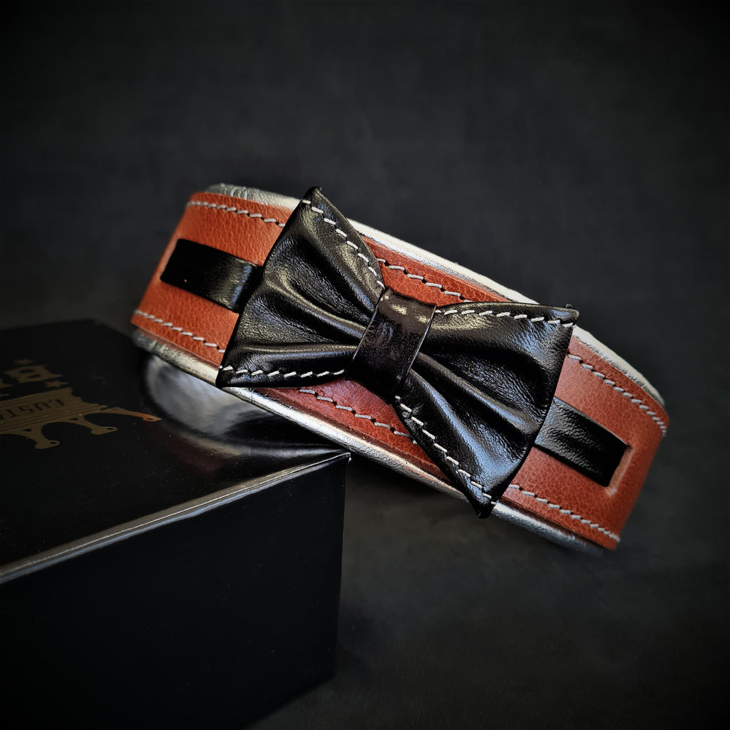 The "Bowtie" brown collar
