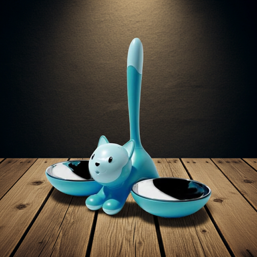 Alessi Tigrito — Ciotola di Design per Gatti | Nera