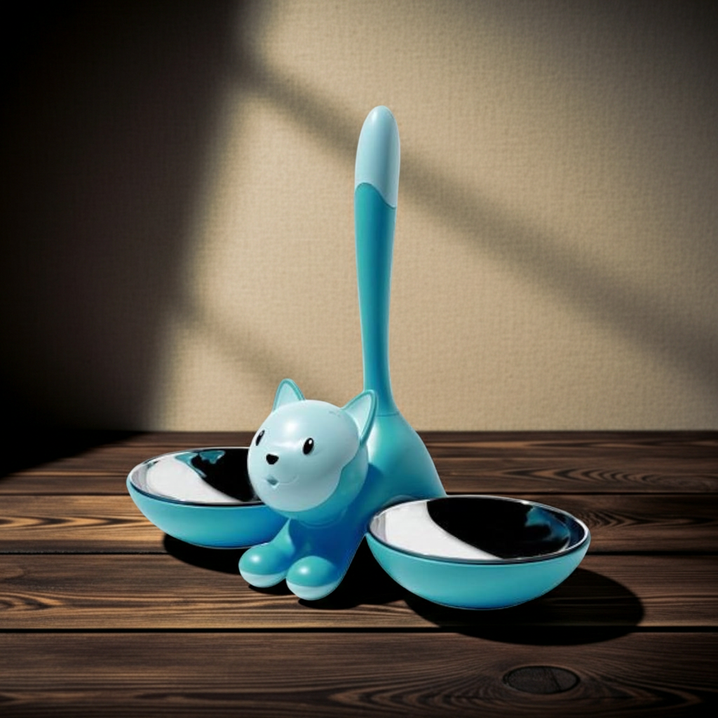 Alessi Tigrito — Ciotola di Design per Gatti | Nera