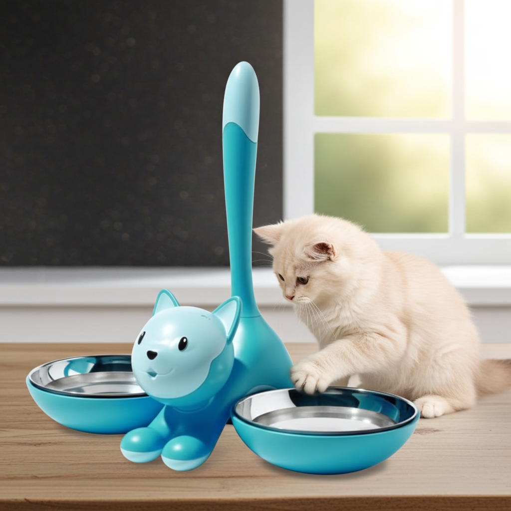 Alessi Tigrito — Ciotola di Design per Gatti | Nera